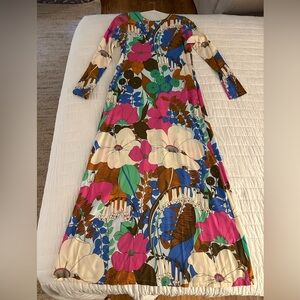 La DoubleJ Long Sleeve Swing Dress